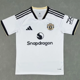 26-27 Man Utd White Special Edition Fans Soccer Jersey
