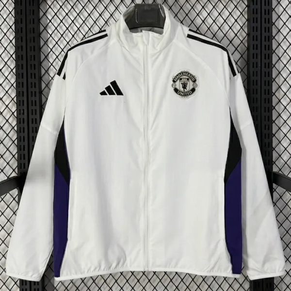 26-27 Man Utd White Windbreaker