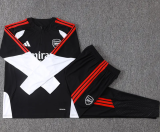 26-27 ARS Black Kids Half Pull Tracksuit #E26040(童装)(半拉链)