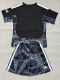 26-27 ARS Black Goalkeeper Kids Soccer Jersey