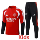 26-27 ARS Red Kids Half Pull Tracksuit #E26041(童装)(半拉链)