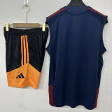 26-27 ARS Royal blue Tank top and shorts suit (背心短裤)