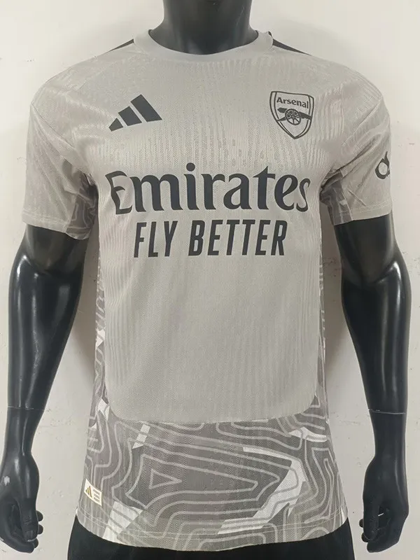 26-27 ARS Grey Goalkeeper Player Version Soccer Jersey