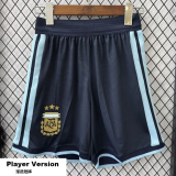 2026-27 Argentina Home Player Version Shorts Pants (High Quality)(球员短裤)