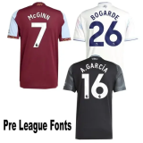 26-27 Aston Villa Home Kids Soccer Jersey