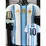 2026-27 Argentina Home World Cup Legacy Messi #10 Player Version Soccer Jersey