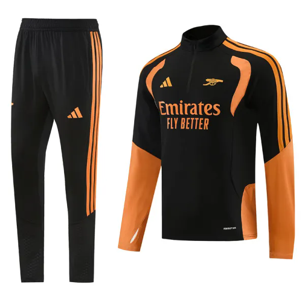 26-27 ARS Black Half Pull Tracksuit (半拉链)
