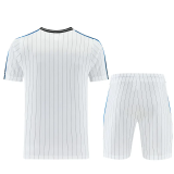 26-27 Newcastle White Training Short Suit