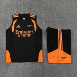 26-27 ARS Black Tank top and shorts suit