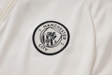 26-27 Man City Beige Kids Half Pull Tracksuit #E26054(童装)(半拉链)