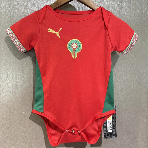 2026-27 Morocco Home Baby Infant Crawl Suit