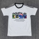 2025 AD White Casual T-Shirt (三叶AD)