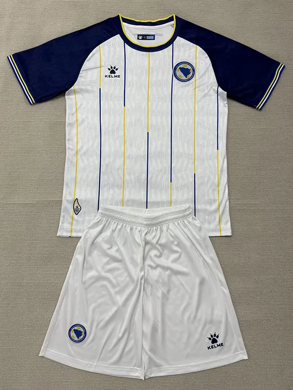 2026-27 Bosnia and Herzegovina Away Kids Soccer Jersey