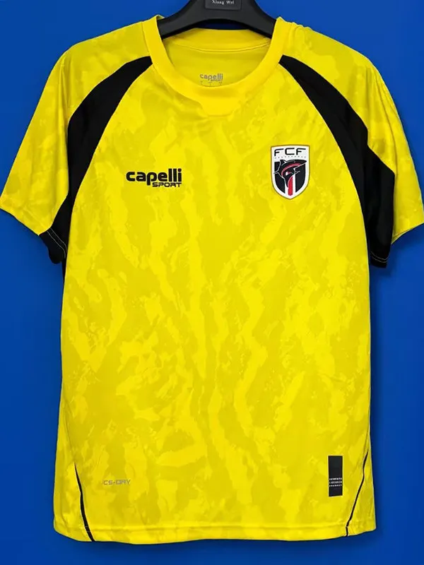 2026-27 Cape Verde Yellow Goalkeeper Soccer Jersey