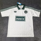 2025 Ad Oasis Joint Edition #25 White Polo Short Sleeve (绿边)