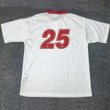 2025 Ad Oasis Joint Edition #25 White Polo Short Sleeve (红边)