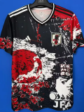 2026-27 Japan Special Edition Training shirts (黑红梅花月)