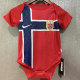 2026-27 Norway Home Baby Infant Crawl Suit