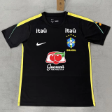 2026-27 Brazil Black Training shirts (Nk标带广告)