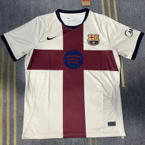 26-27 BAR Beige‌ Fans Soccer Jersey