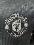 26-27 Man Utd Black Goalkeeper Player Version Soccer Jersey