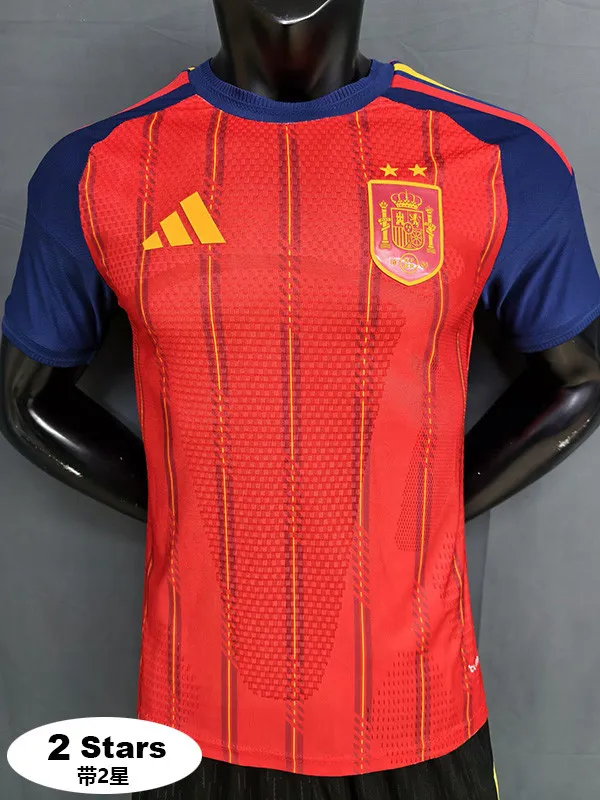 2026-27 Spain Home Player Version Soccer Jersey（双星）