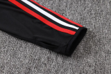 26-27 Man Utd Black Kids Half Pull Tracksuit #E26072(童装)(半拉链)