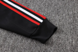 26-27 Man Utd Black Kids Jacket Tracksuit #E26065(童装)