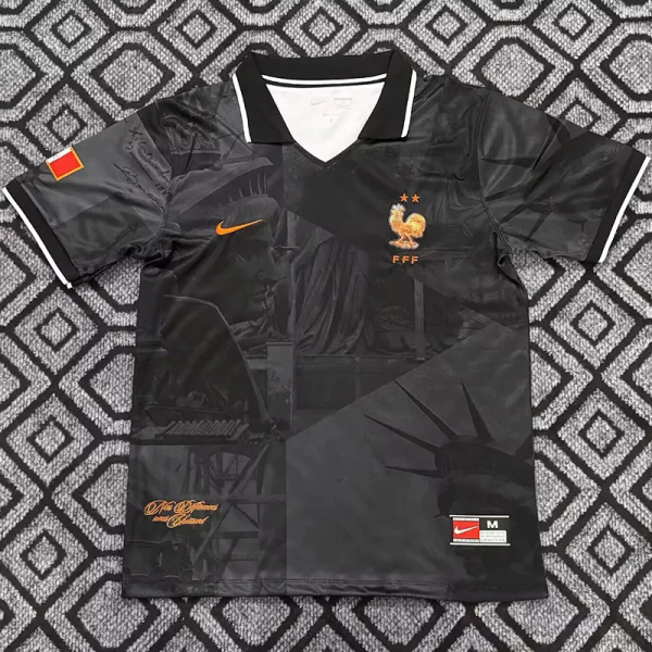 2026-27 France Black Special Edition Fans Training shirts