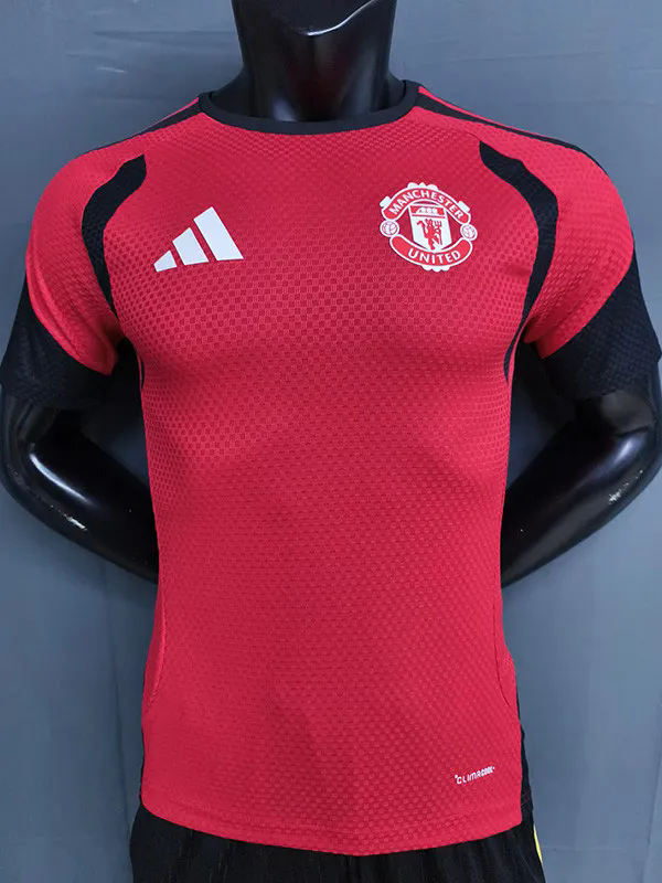 26-27 Man Utd Red Player Version Training shirts