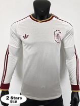 2026-27 Spain Away Long Sleeve Player Version Soccer Jersey (长袖球员)