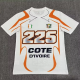 26-27 Ivory Coast White 225 Special Edition Training shirts