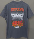 2026 Spain Dark gray Campeones High Quality T-Shirt (深灰)(三叶标)