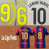 26-27 BAR Home Kids Player Version Soccer Jersey (球员童装)