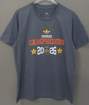 2026 Spain Dark gray Campeones High Quality T-Shirt (深灰)(三叶标)