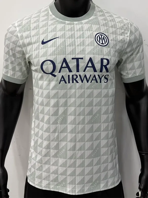 26-27 INT Grey White Player Version Training shirts