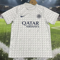 26-27 INT Grey White Training shirts