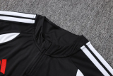 26-27 LIV Black Half Pull Tracksuit #B26081(半拉链)