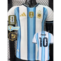 26-27 Argentina Home World Cup Legacy Messi #10 Player Version Soccer Jersey