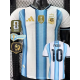 26-27 Argentina Home World Cup Legacy Messi #10 Player Version Soccer Jersey