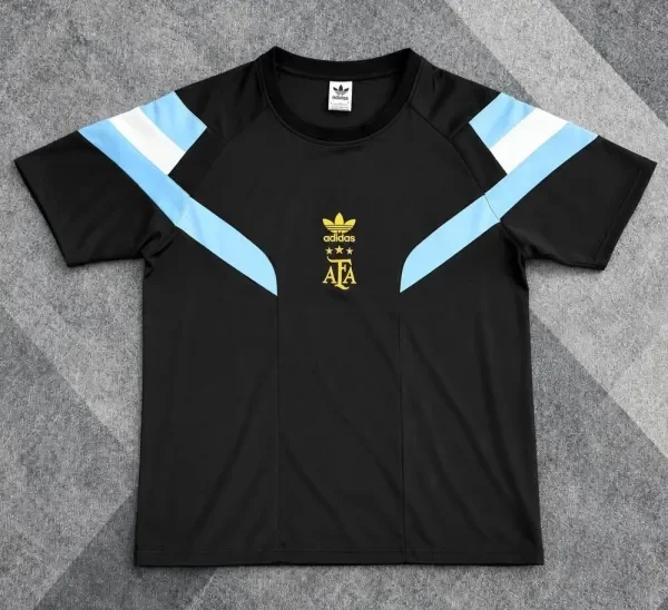 26-27 Argentina Black Short sleeves Loose And Thickened Hoody