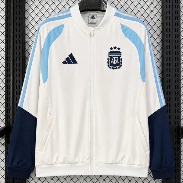 26-27 Argentina White Windbreaker