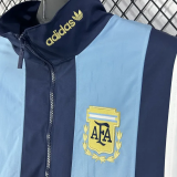 26-27 Argentina Royal blue Windbreaker