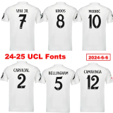24-25 RMA Home Player Version Soccer Jersey