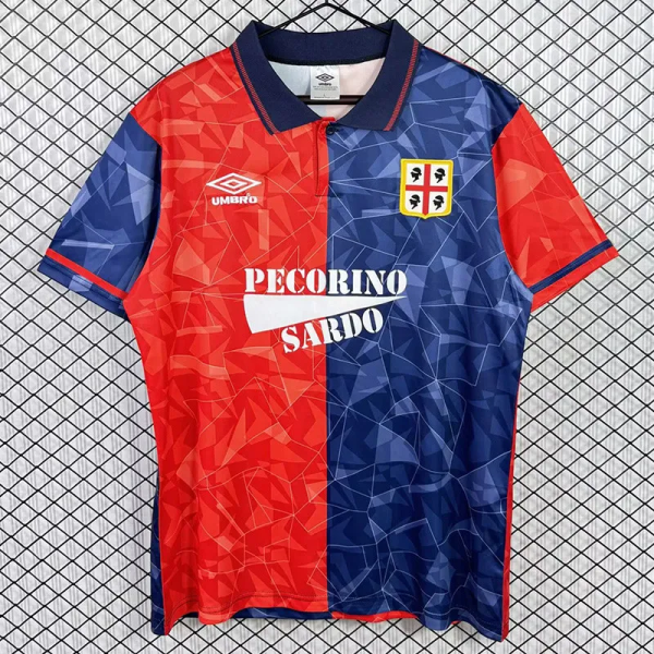 1992-1993 Cagliari Home Retro Soccer Jersey
