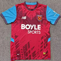 26-27 West Ham Home Fans Soccer Jersey