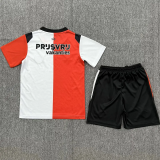26-27 Feyenoord Home Kids Soccer Jersey