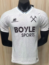 26-27 West Ham Away Player Version Soccer Jersey