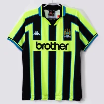 1998-1999 Man City Away Retro Soccer Jersey