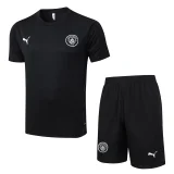 25-26 Man City Black Training Short Suit #D25206